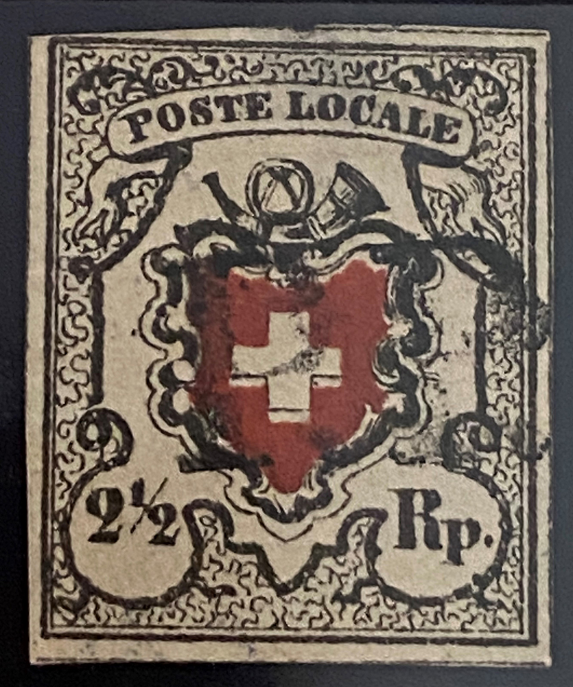1850 Poste Locale 2 1/2 Rp